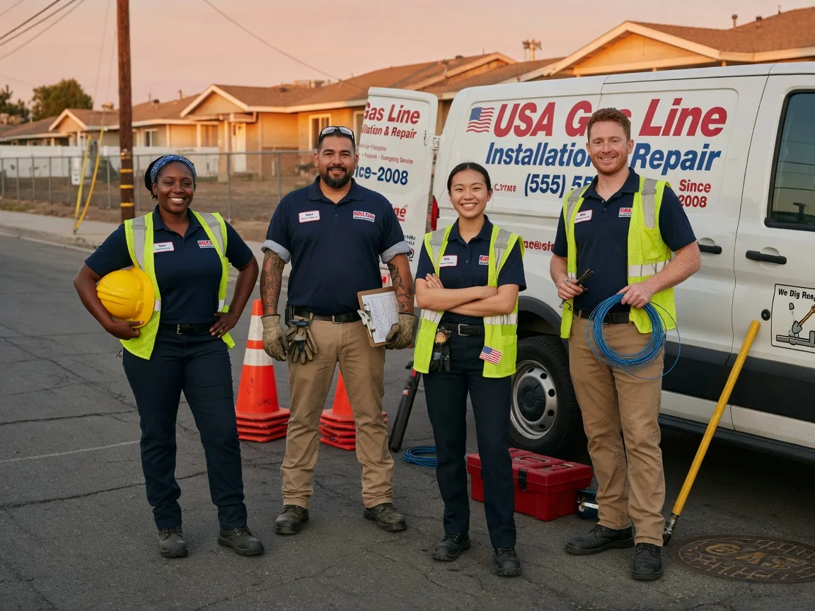 Gas Line Installation company in Lester, WV